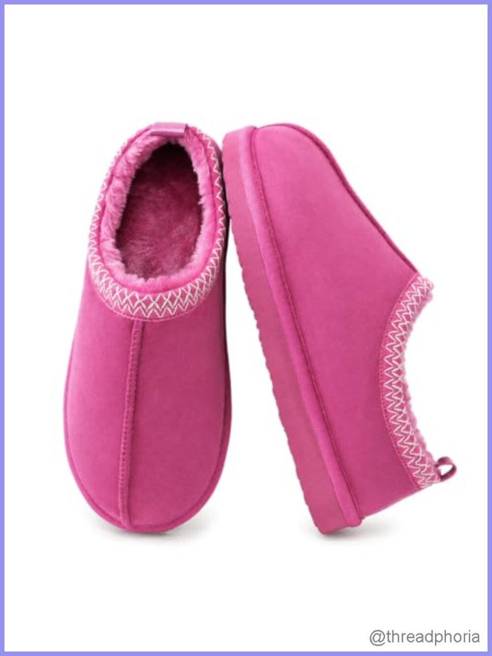 Women's Cozy Fuzzy Slippers Memory Foam Anti-Slip House Shoes